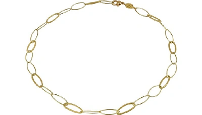 Shop Gucci Designer Necklaces Marina - 18k Yellow Gold Oval Link Necklace