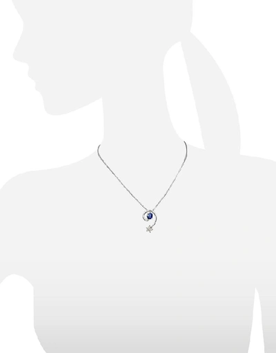 Shop Gucci Designer Necklaces Sapphires And Diamond Star 18k Gold Pendant Necklace