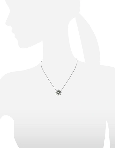 Shop Gucci Designer Necklaces 1.35 Ctw Diamond 18k Gold Necklace