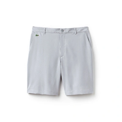 Shop Lacoste Men's Sport Golf Stretch Bermudas In Light Grey