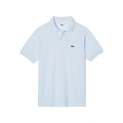 Shop Lacoste Men's Original L.12.12 Petit Piquã© Cotton Polo - S - 3 In Blue