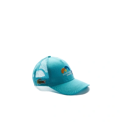 Shop Lacoste Men's Sport Miami Open Edition Cap In Turquoise