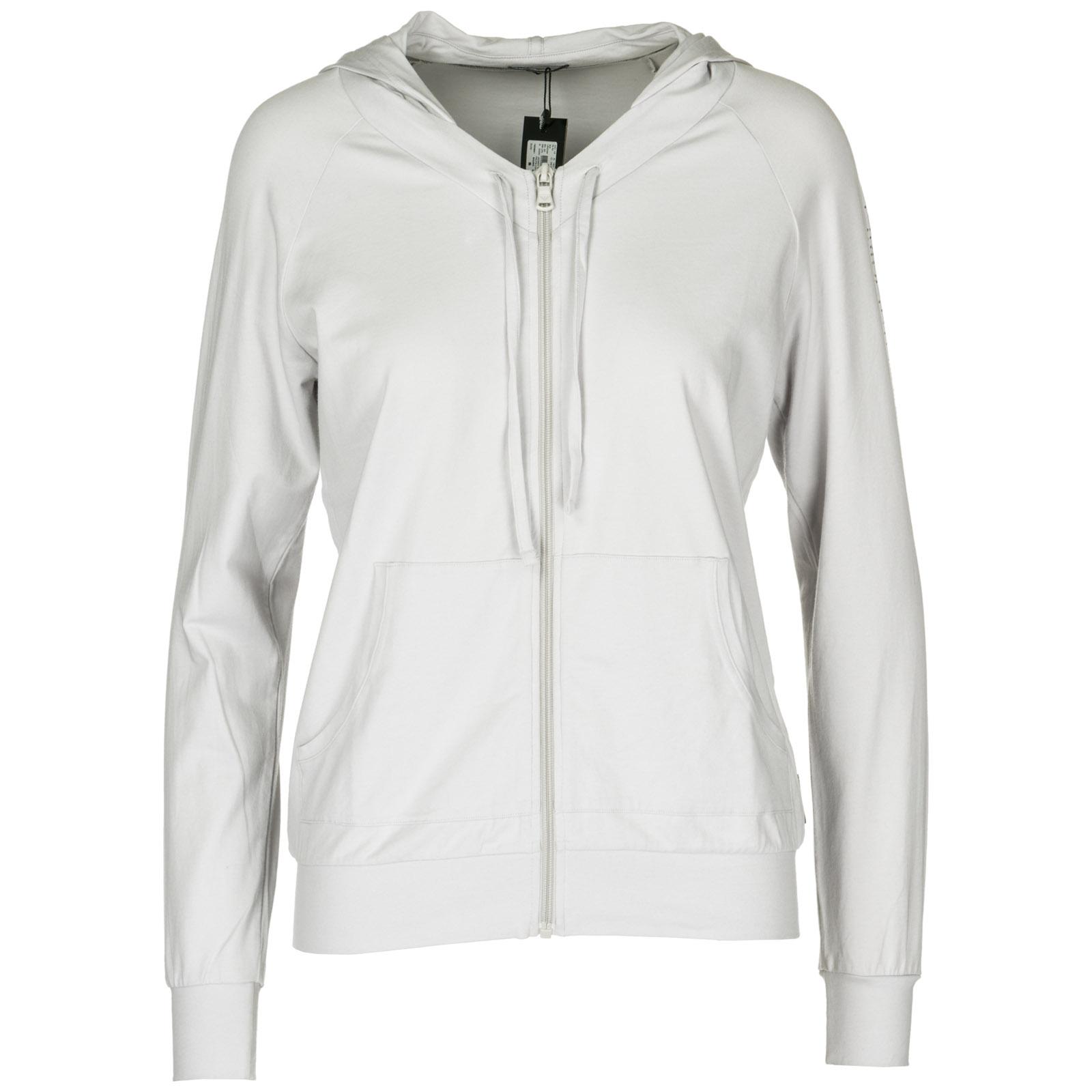 armani zip hoodie women's