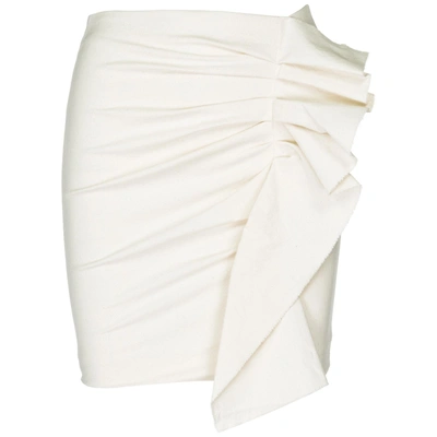 Shop Isabel Marant Women's Skirt Mini Short In White