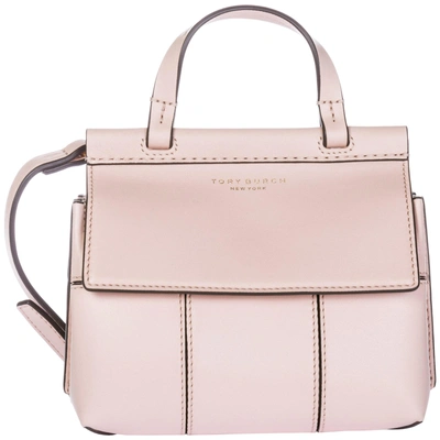 Shop Tory Burch Women's Handbag Cross-body Messenger Bag Purse  Mini Satchel In Pink