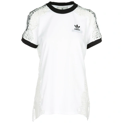 Shop Stella Mccartney Women's T-shirt Short Sleeve Crew Neck Round In White