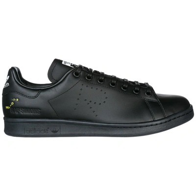 Shop Adidas Originals Men's Shoes Leather Trainers Sneakers Rs Stan Smith In Black