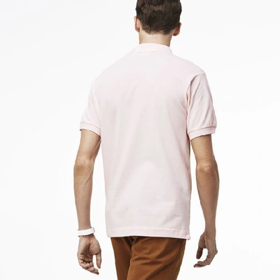 Shop Lacoste Men's Original L.12.12 Petit Piquã© Cotton Polo - L - 5 In Pink