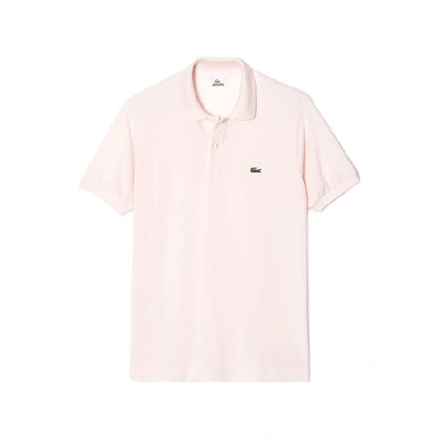 Shop Lacoste Men's Original L.12.12 Petit Piquã© Cotton Polo - L - 5 In Pink