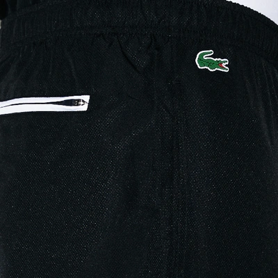 Shop Lacoste Men's Sport Taffeta Tennis Sweatpants In Black