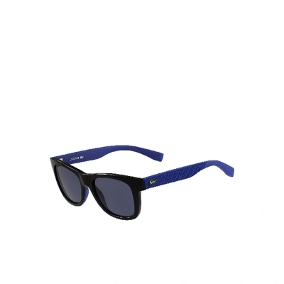 Shop Lacoste Unisex Tween's Plastic Square L.12.12 Sunglasses In Matt Black