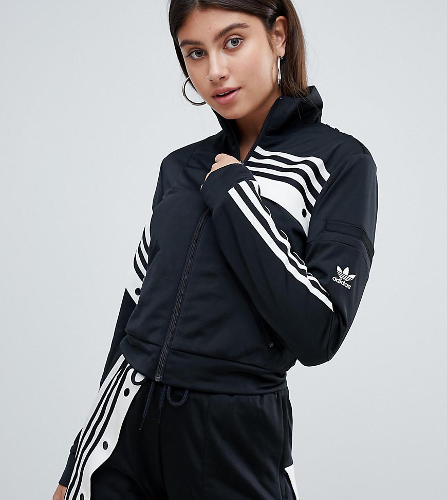 Adidas Originals X Danielle Cathari Deconstructed Track Top In Black - Black | ModeSens