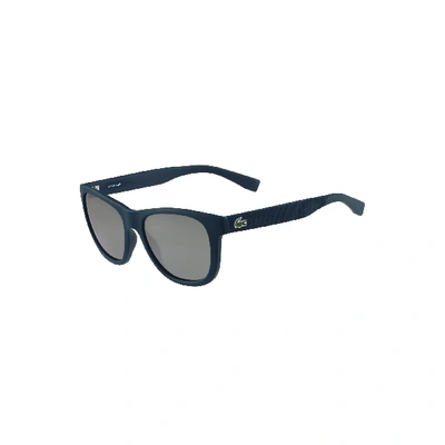 Shop Lacoste Unisex Rectangular Sunglasses - One Size In Blue