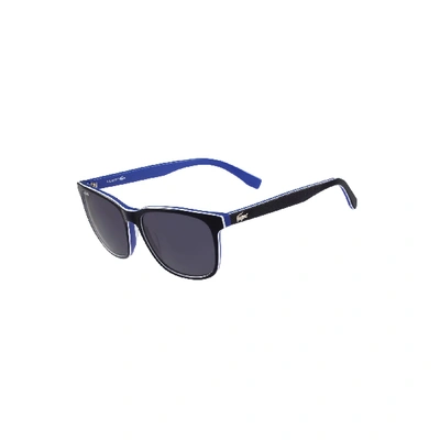 Shop Lacoste Unisex Multilayer Piquã© Sunglasses - One Size In Blue