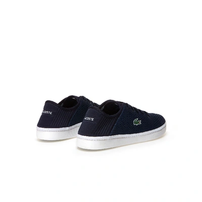 Shop Lacoste Men's L.ydro Lace Textile Trainers In Nvy/wht