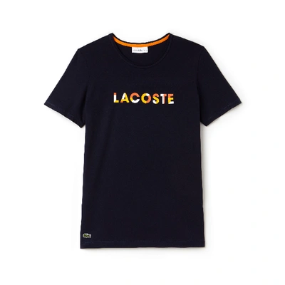 Lacoste Women's Sport Logo Tennis T-shirt In Navy Blue Orange / Orange / Orange / | ModeSens