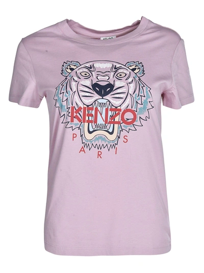 Shop Kenzo Tiger T-shirt In Pink