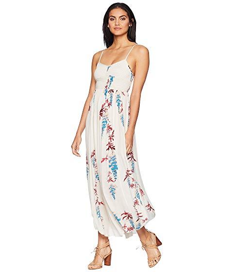 beau smocked printed slip