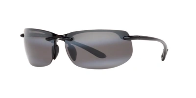 Shop Maui Jim Man Sunglass Banyans In Grey Mir Pol