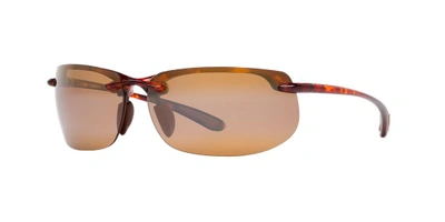 Shop Maui Jim Man Sunglasses Banyans In Brown Mirror Polar