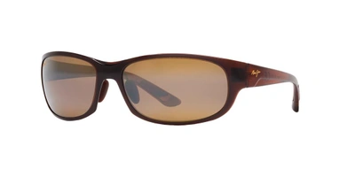 Shop Maui Jim Unisex Sunglass Mj000390 Twin Falls In Bronze Polar