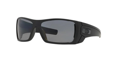 Shop Oakley Man Sunglasses Oo9101 Batwolf® In Grey Polarized