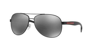 Shop Prada Linea Rossa Man  Ps 53ps Lifestyle In Silver