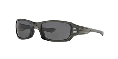 Shop Oakley Man Sunglass Oo9238 Fives Squared® In Warm Grey