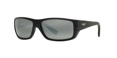 Shop Maui Jim Unisex Sunglasses 123 Wassup In Grey Mir Pol