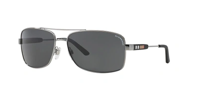 Shop Burberry Man Sunglass Be3074 In Grey