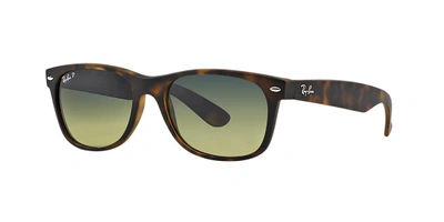 Ray Ban Ray In Polarized Blue Green Gradient