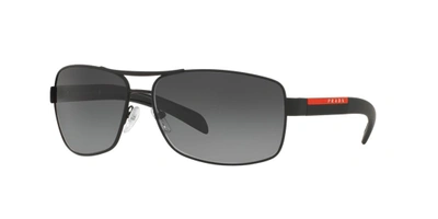 Shop Prada Linea Rossa Man Sunglass Ps 54is In Polar Grey