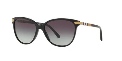 Shop Burberry Woman Sunglass Be4216 In Grey Gradient