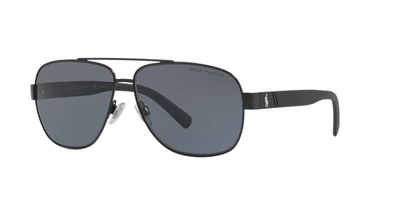 Shop Polo Ralph Lauren Man Sunglasses Ph3110 In Polar Grey