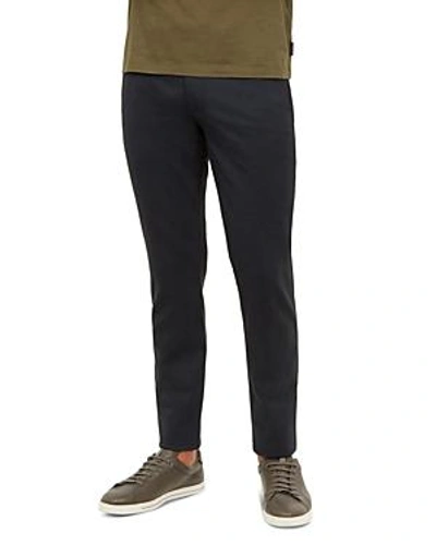Shop Ted Baker Willham Slim Fit Trousers In Navy