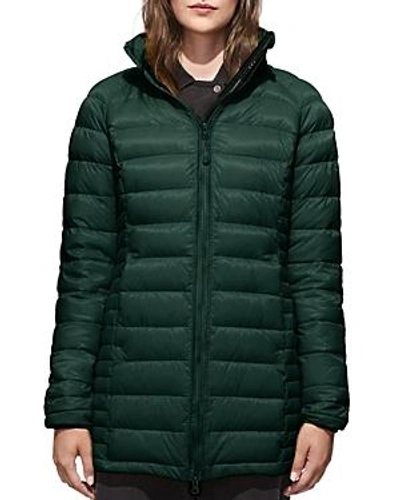 Shop Canada Goose Brookvale Packable Hooded Down Coat In Spruce