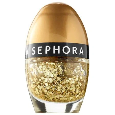 Shop Sephora Collection Color Hit Mini Nail Polish Gold Fever 0.16 oz/ 5 ml