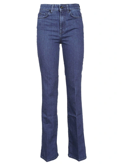 Shop 7 For All Mankind Lisha Bootcut Jeans In Blu