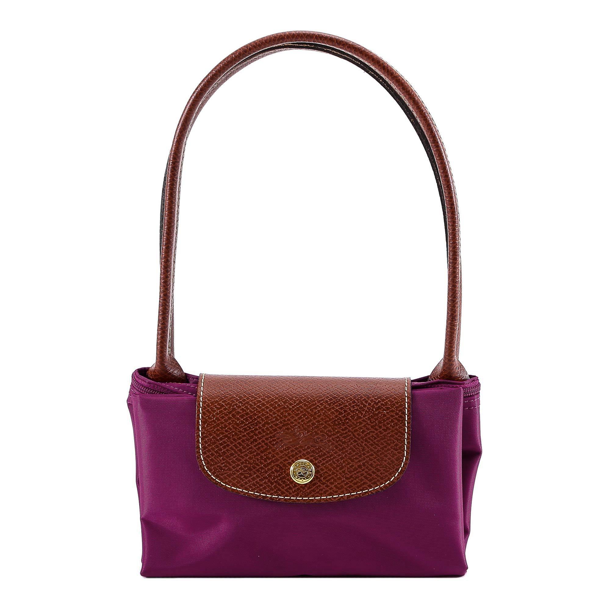 longchamp purple bag