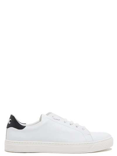 Shop Anya Hindmarch Eyes Sneakers In White