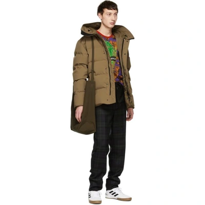 Shop Kenzo Tan Down Jacket In 14.dkcamel