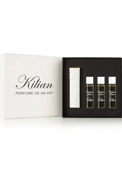 Shop Kilian Forbidden Games Travel Set - Eau De Parfum And 3 Refills, 7.5ml In Colorless