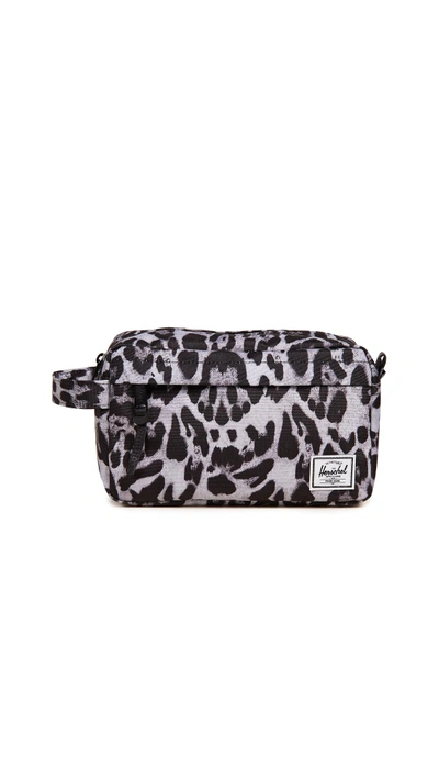 Shop Herschel Supply Co Chapter Cosmetic Bag In Snow Leopard