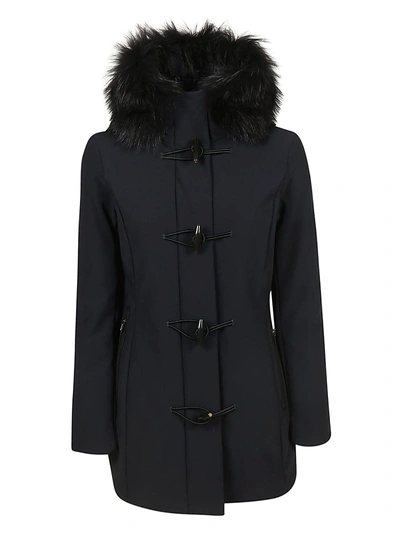 Shop Rrd - Roberto Ricci Design Fur Coat In Blu