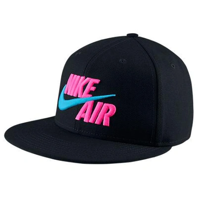 Shop Nike Sportswear Air True Snapback Hat, Men's, Black