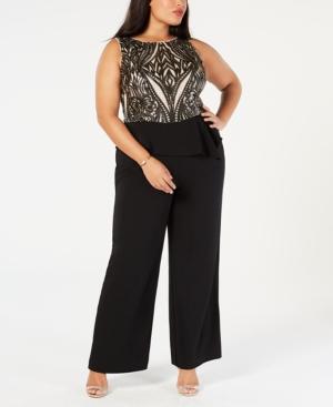 champagne jumpsuit plus size