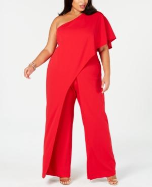 adrianna papell plus size jumpsuit