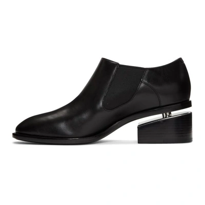 Shop Alexander Wang Black Floating Heel Jae Boots