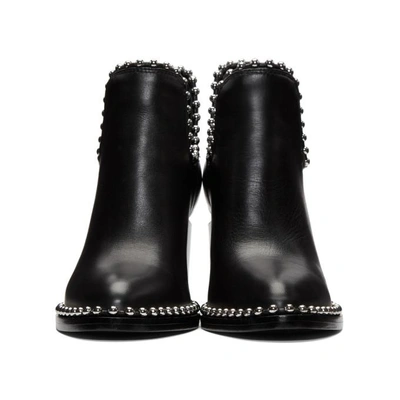 Shop Alexander Wang Black Cut-out Gabi Boots In 001 Black