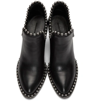 Shop Alexander Wang Black Cut-out Gabi Boots In 001 Black